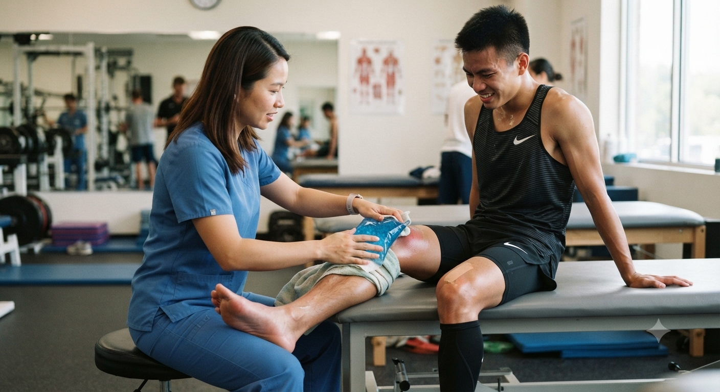 Khi nào nên ưu tiên chườm lạnh sau khi vận động?