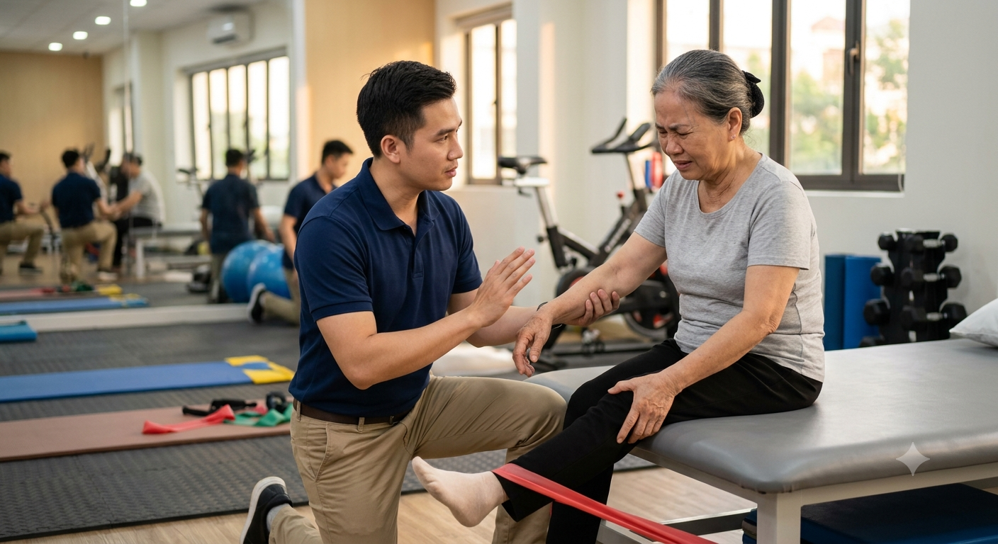 Khi nào Quý anh/chị nên dừng tập ngay lập tức?