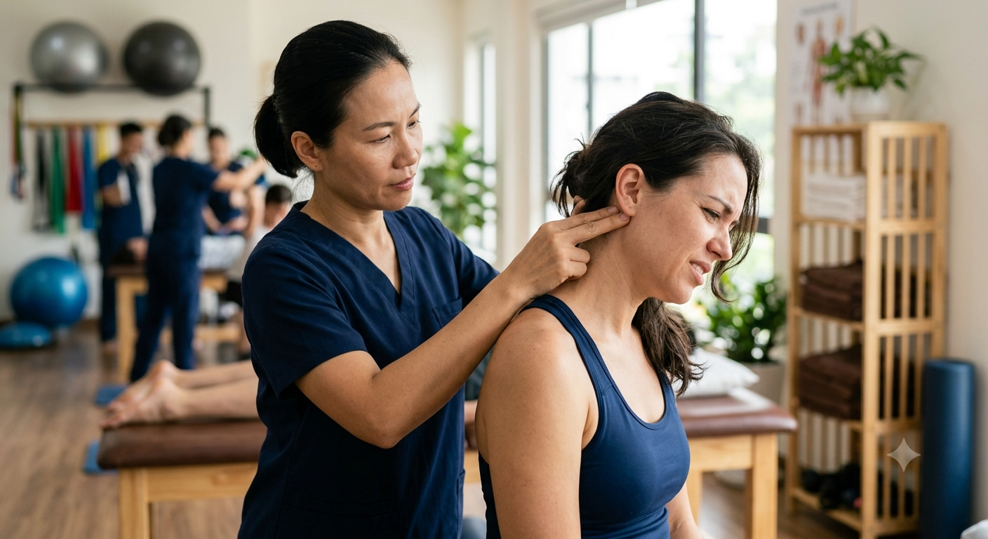 Bản chất giải phẫu và các nguyên nhân phổ biến gây đau vùng gáy lan lên sau tai