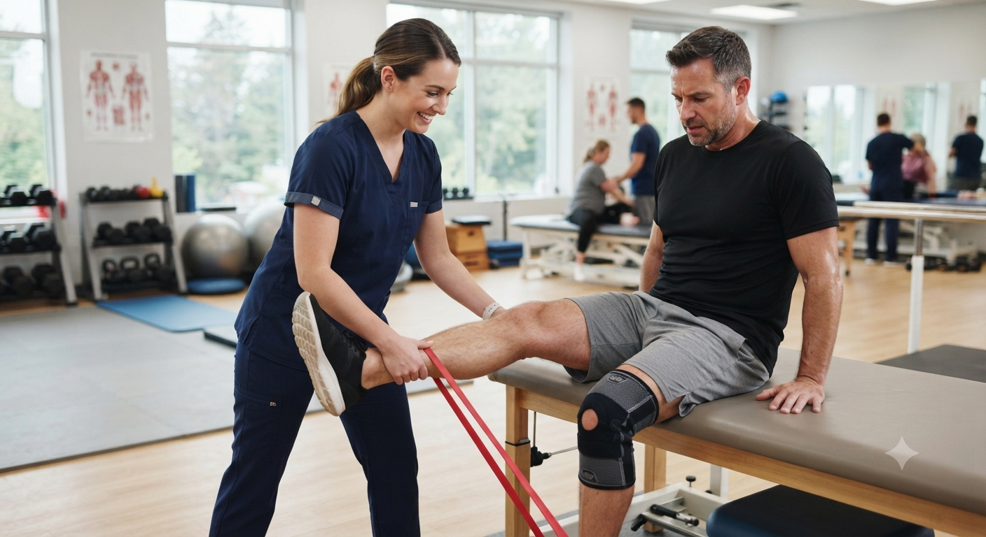 Trị liệu vận động và bài tập phục hồi chức năng