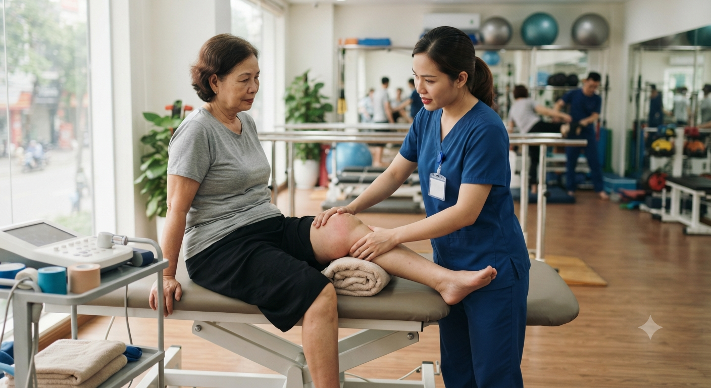 Các phương pháp vật lý trị liệu hỗ trợ điều trị viêm sưng các khớp