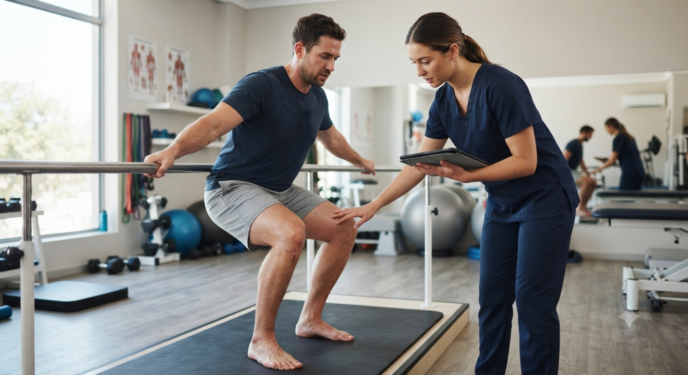 Diễn biến chính trong buổi đánh giá phục hồi chức năng