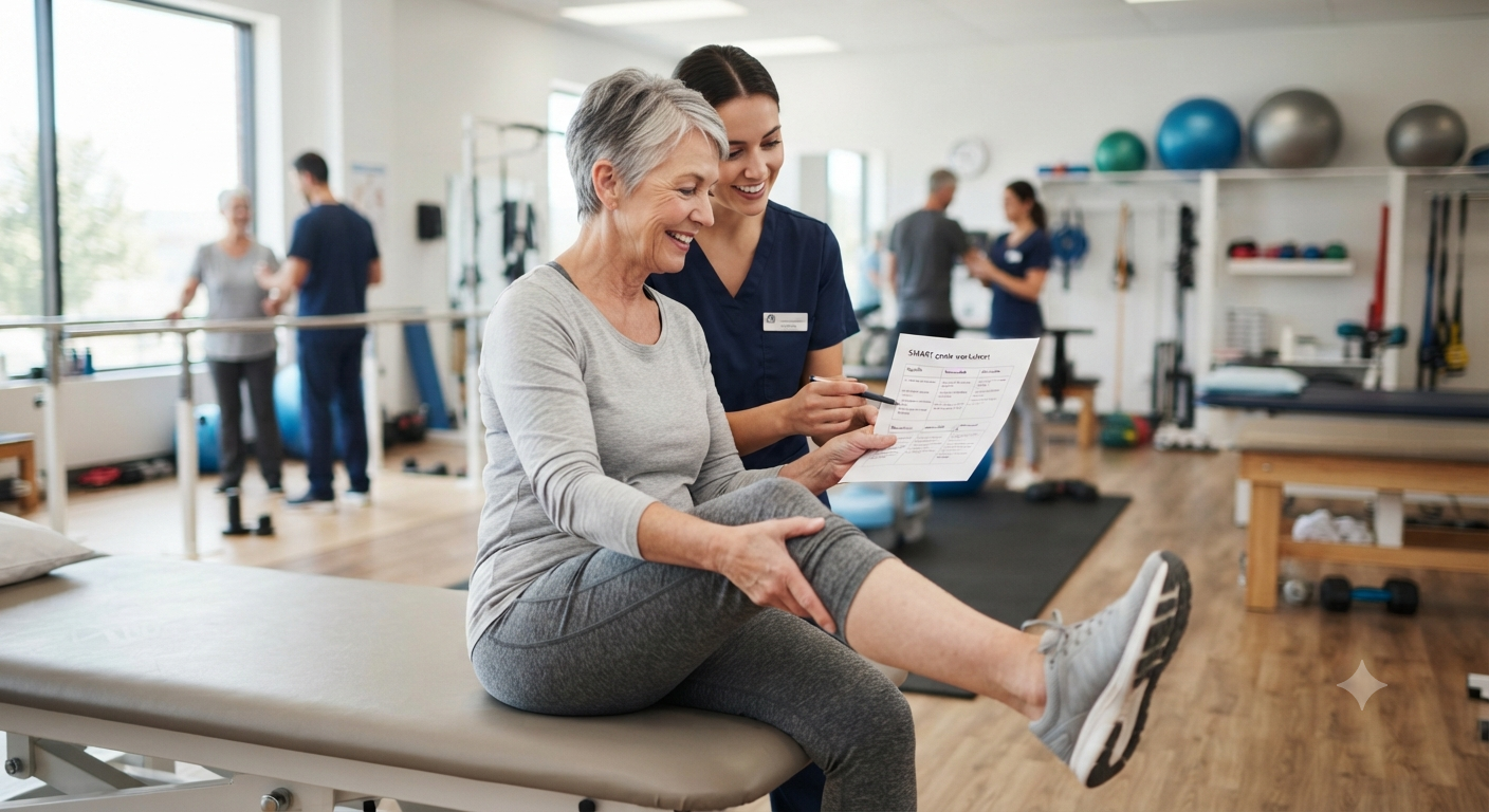 Các khía cạnh quan trọng khi thiết lập mục tiêu phục hồi chức năng