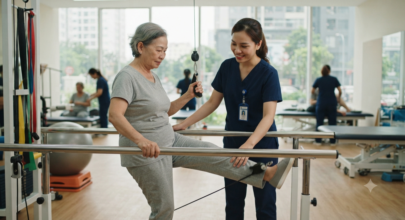 Vật lý trị liệu Quận 7: Lựa chọn phòng khám uy tín